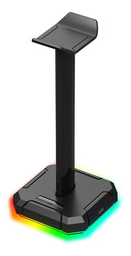 Soporte Para Auricular Redragon Scepter Pro Ha300 Rgb Hub