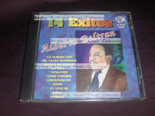 Alberto Beltran 14 Exitos Cd Discos Dco 2001 (Usado)