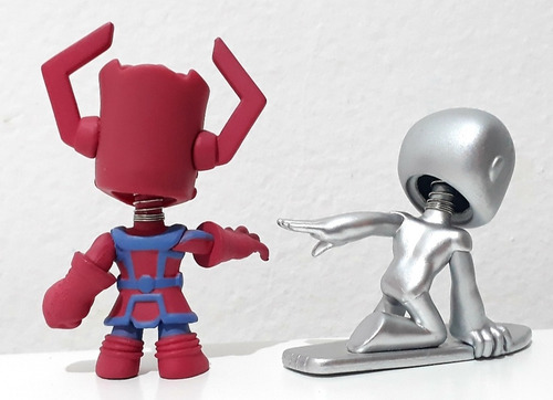 Lote Galactus Silver Surfer Marvel Funko Misterymini Rosario