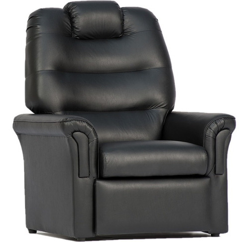 Sillon 1 Cuerpo Poltrona Diva Color Negro Color Living