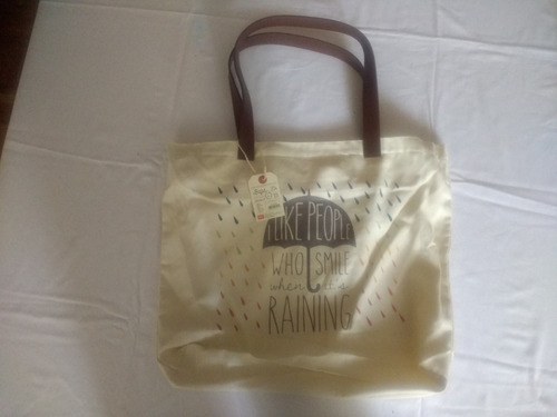 Imagen 1 de 4 de Bolso De Tela ,gran Capacidad