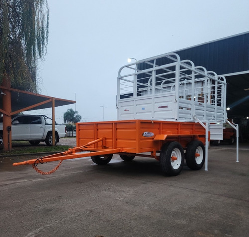 Acoplado Jaula 3.5 Mts Carro Vaquero Desmontable Caballos