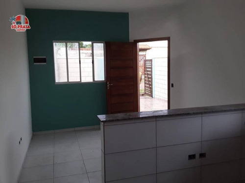 Casa Com 1 Dormitório À Venda, 40 M² Por R$ 155.000 - Nova Itanhaém - Interior - Itanhaém/sp - Ca5307