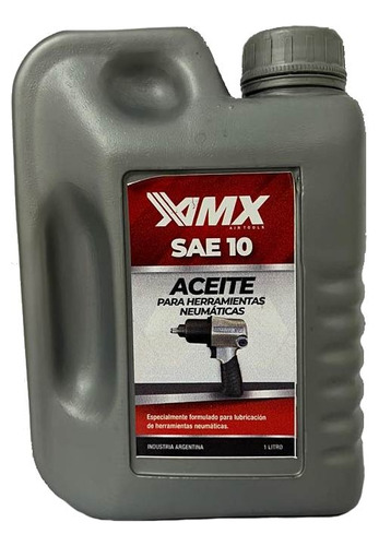 Aceite Sae 10 1l Alta Calidad P/ Herramientas Neumáticas Amx