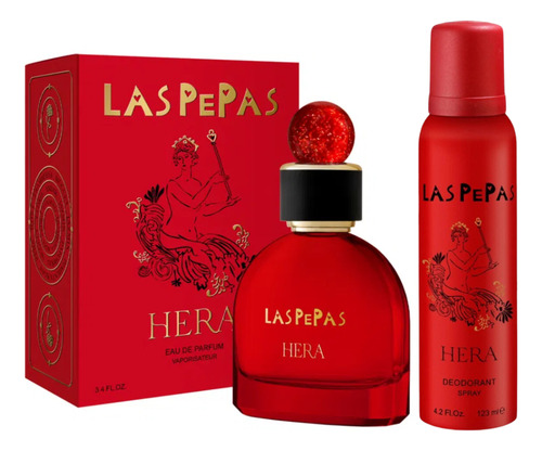 Las Pepas Edp Perfume Hera 100ml + Deo 123ml