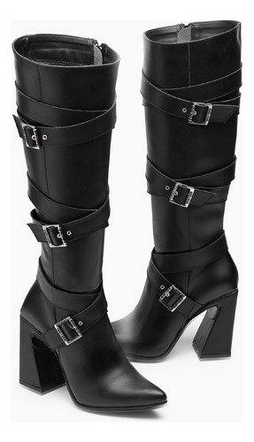 Bota Vértigo | De Cuero | Mujer | By Lara Casa