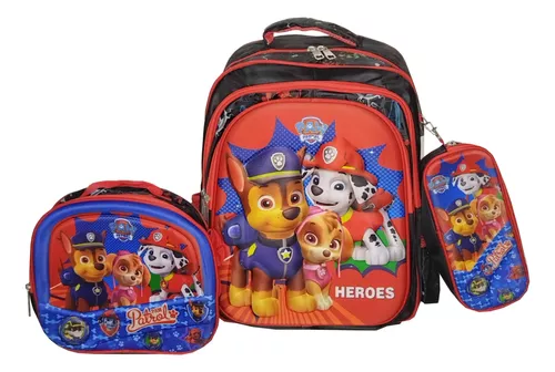 Lapicera Escolar Para Niña Con Diseño De Paw Patrol