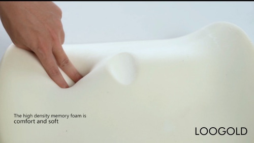 Almohada Apoyo Lumbar Para Asiento Conductor Cojin Ura