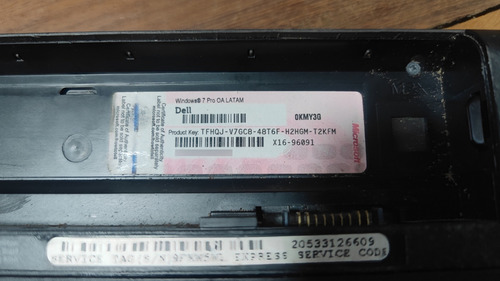 Notebook Dell Vostro P34g Core I7 Para Peças (leia) (Usado)