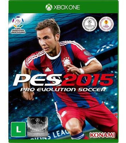 Jogo Fisico Novo Pro Evolution Soccer Pes 2015 Para Xbox One