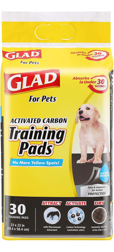 Almohadillas Negras De Carbon Para Cachorros Glad For Pets 