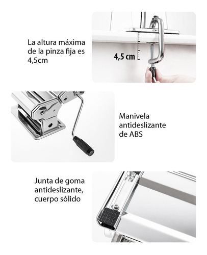 Maquina De Fideos Tallarin Cinta Fabrica Pastas Estira Masa