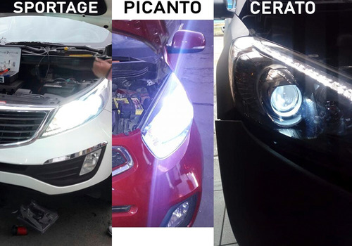 Hid Xenon Kit De Luces Alta, Baja O Neblinero Kia Sportage