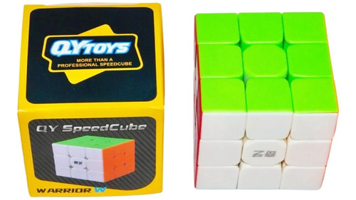 Cubo Rubik Cubo Mágico 3x3 Juguete Semi Brillante Didáctico