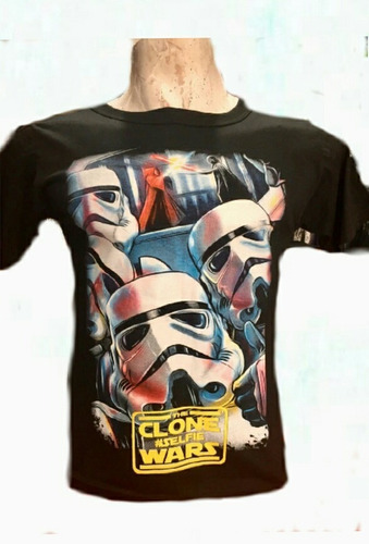 Remera Star Wars Clones Trooper Darth Vader Yoda