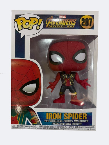 Muñeco Pop Iron Spider Man #287