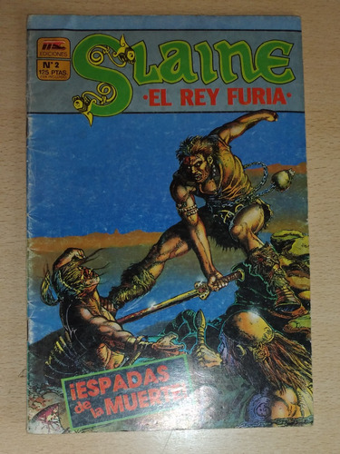 Cómic Slaine El Rey Furia N°2 Año 1987