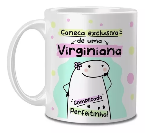 Caneca Flork Meme Personalizamos com Nome