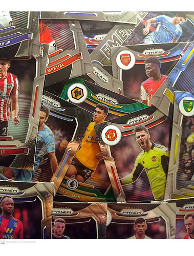 Lote De 24 Cartas Futbol Premier League Prizm 2021-2022