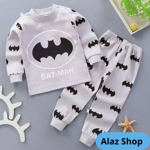 Pijama Para Bebes De 6 - 24 Meses Niños Y Niñas Algodón