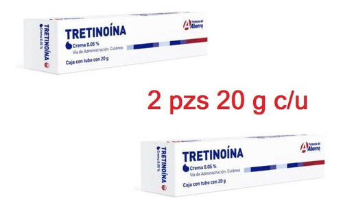 2 Tretinoina 0.05% Crema Quita Acné, Manchas Y Cicatrices