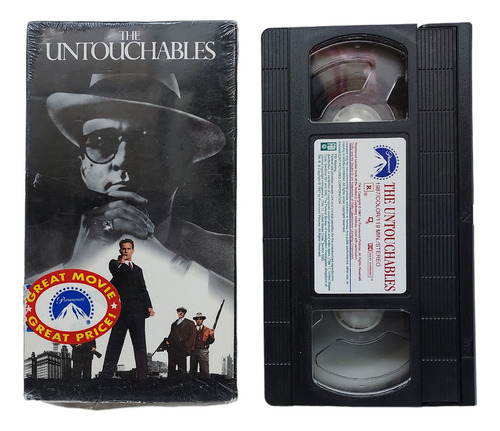 The Untouchables Pelicula Vhs 1987 Kevin Costner Sean Conner