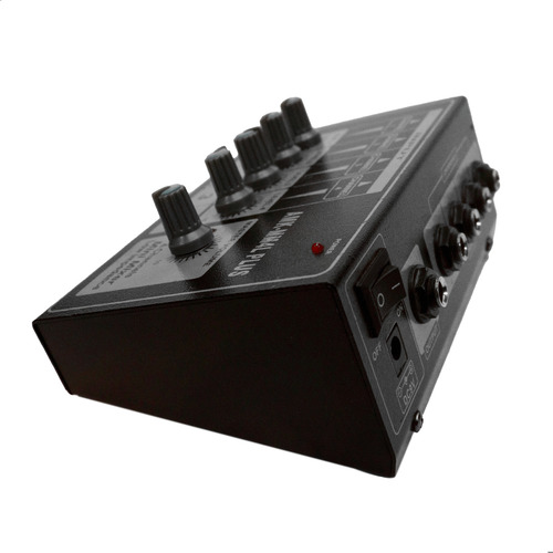 Mesa De Som Mini Mixer Misturador 4 Canais Mono E Alto Ganho 12v