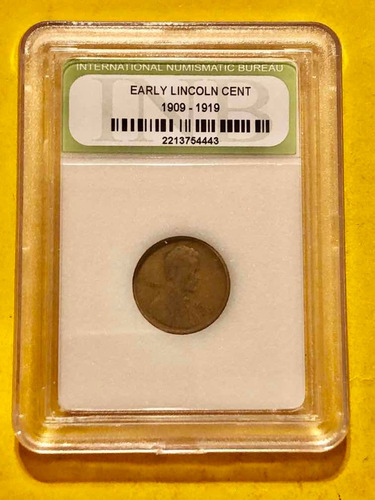 5 Monedas De 1 Centavo 1906 - 1958 Estados Unidos (Usado)