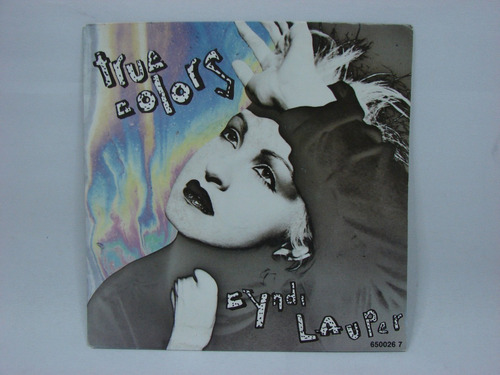 Vinilo Single 7 Cyndi Lauper True Colors 1986 Ed Holanda