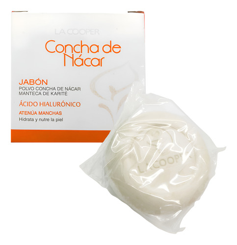 Jabon De Concha De Nacar - Acido Hialuronico, Nacar En Polvo