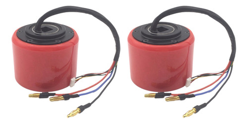 2 X 5065 X 70 Mm, Motor De Rueda Con Sensor Sin Escobillas P