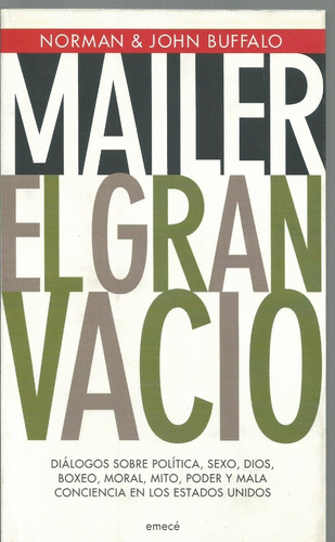 El Gran Vacio Norman Mailer Y John Buffalo