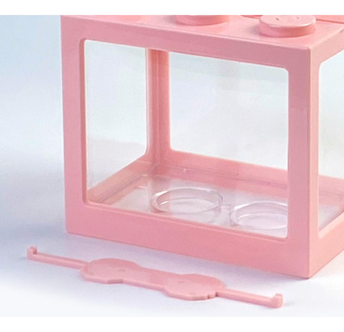 Decoração De Mesa De Escritório Para Aquário De Rosa