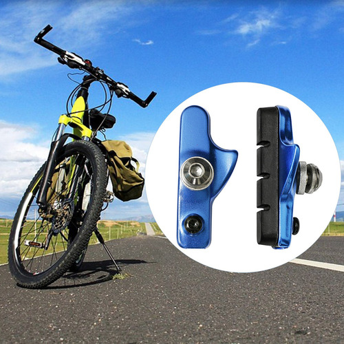 Juego De Pastillas De Freno De Bicicleta Bicicleta De Azul