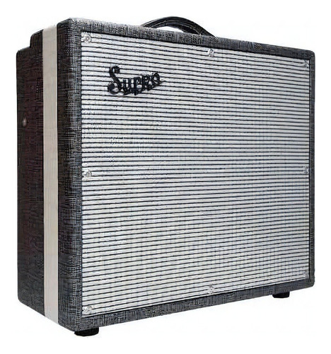 Amplificador Supro Legend Series 1695T Black Magick Valvular para guitarra de 25W