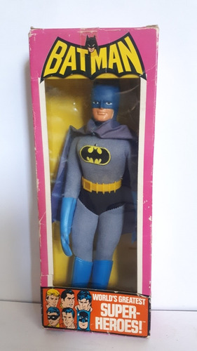 Batman Mego Vintage Del Año 1973 Con Caja Excelente Estado (Usado)