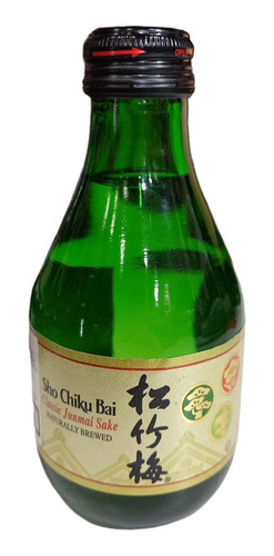 Sake Clásico Junmai Sho Chiku Bai X 180ml Importado Usa