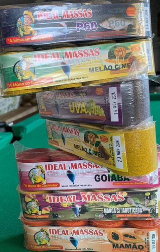 Kit Com 10 Pacotes De Pastilhas Ideal Massas Carpa Cabeçuda