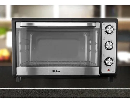 Forno Elétrico Pfe60i 60l Com Porta Basculante Timer 120 Min