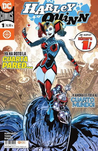 Harley Quinn Num. 31/1, De Humphries, Sam. Editorial Ecc Ediciones, Tapa Blanda En Español