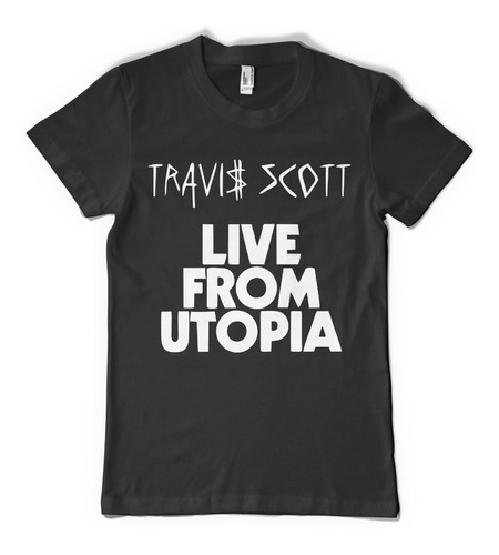 Remera Travis Scott Live From Utopia