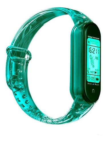 Correa Transparente Para Xiaomi Mi Band 6 Y 5 Extensible