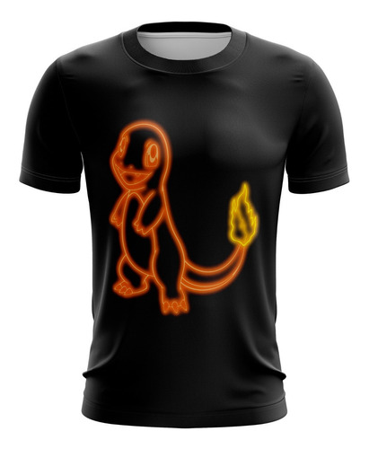 Playera Sublimada Charmander Pokemon