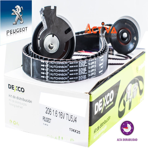 Kit De Distribucion Peugeot 206 1.6 16v Tu5j4