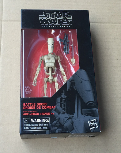 Star Wars Battle Droid Black Series En Oferta!!