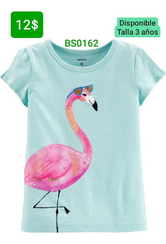 Blusa Flamingo Talla 3 Años Bs0162