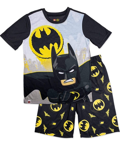 Pijama Batman Conjunto Disfraz Talla 8 De Usa Algodón