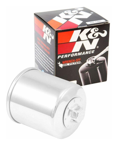 Filtro De Aceite K&n Powersports De Alto Rendimiento, Croma.