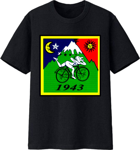 Playera Albert Hofmann Día De La Bicicleta 1943 #11