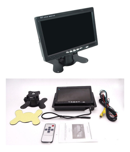 Mini Tv, Monitor Hd De 7 Pulgadas, 800x480, Pantallas Lcd Po